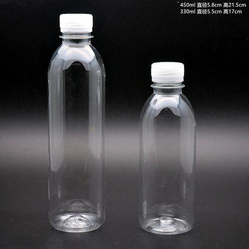 河南500ml酒精瓶郑州300ml消毒液瓶450ml液体瓶pet透明圆柱塑料瓶